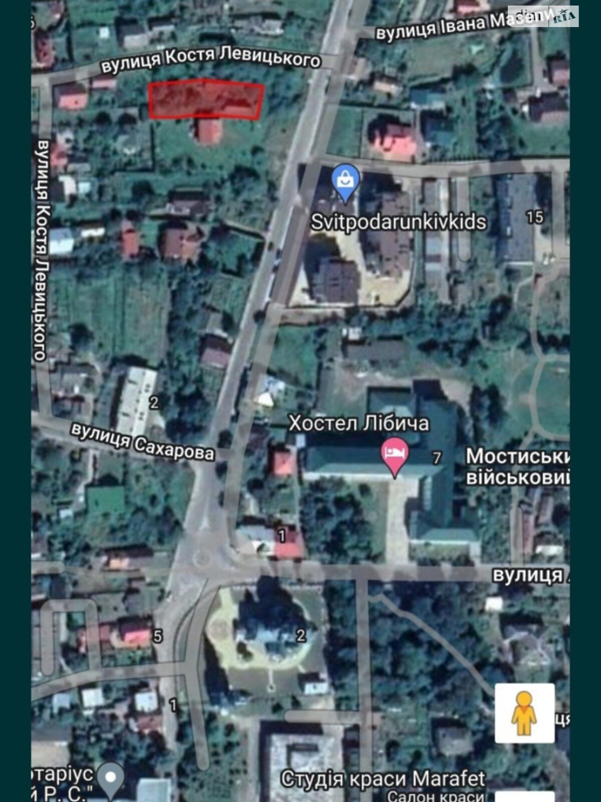 Земля під житлову забудову в Мостиськах, район Мостиська, площа 10 соток фото 1