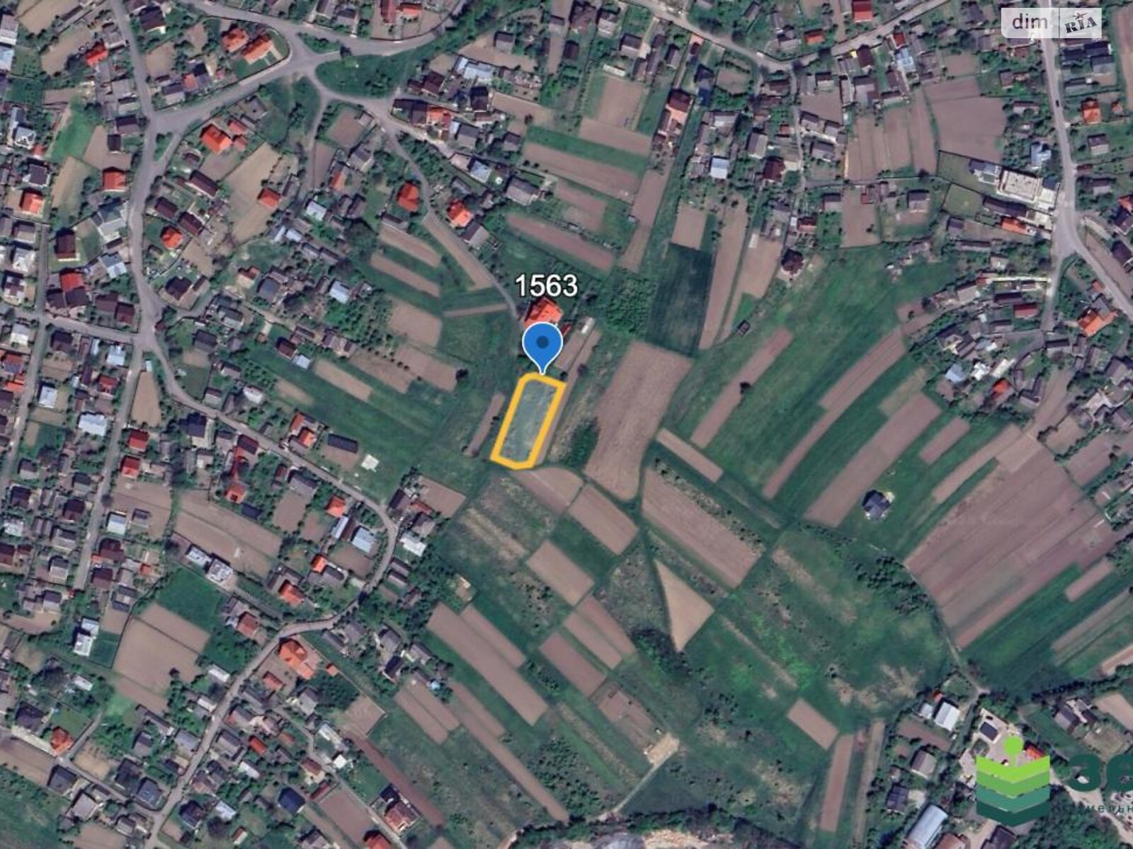 Земельный участок под жилую застройку в Никитинцах, площадь 16.73 сотки фото 1