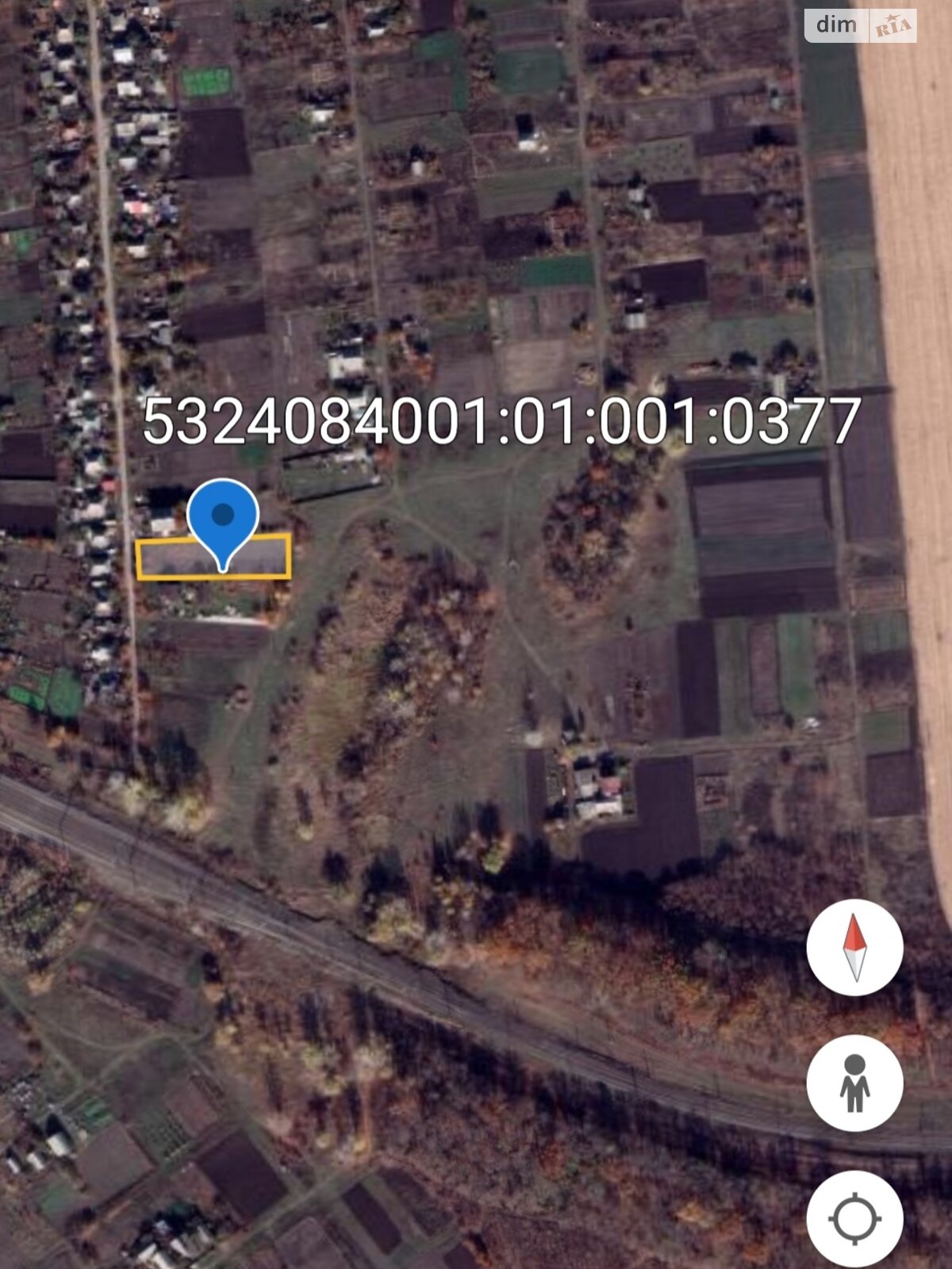 Земля под жилую застройку в Новоселовке, площадь 22 сотки фото 1