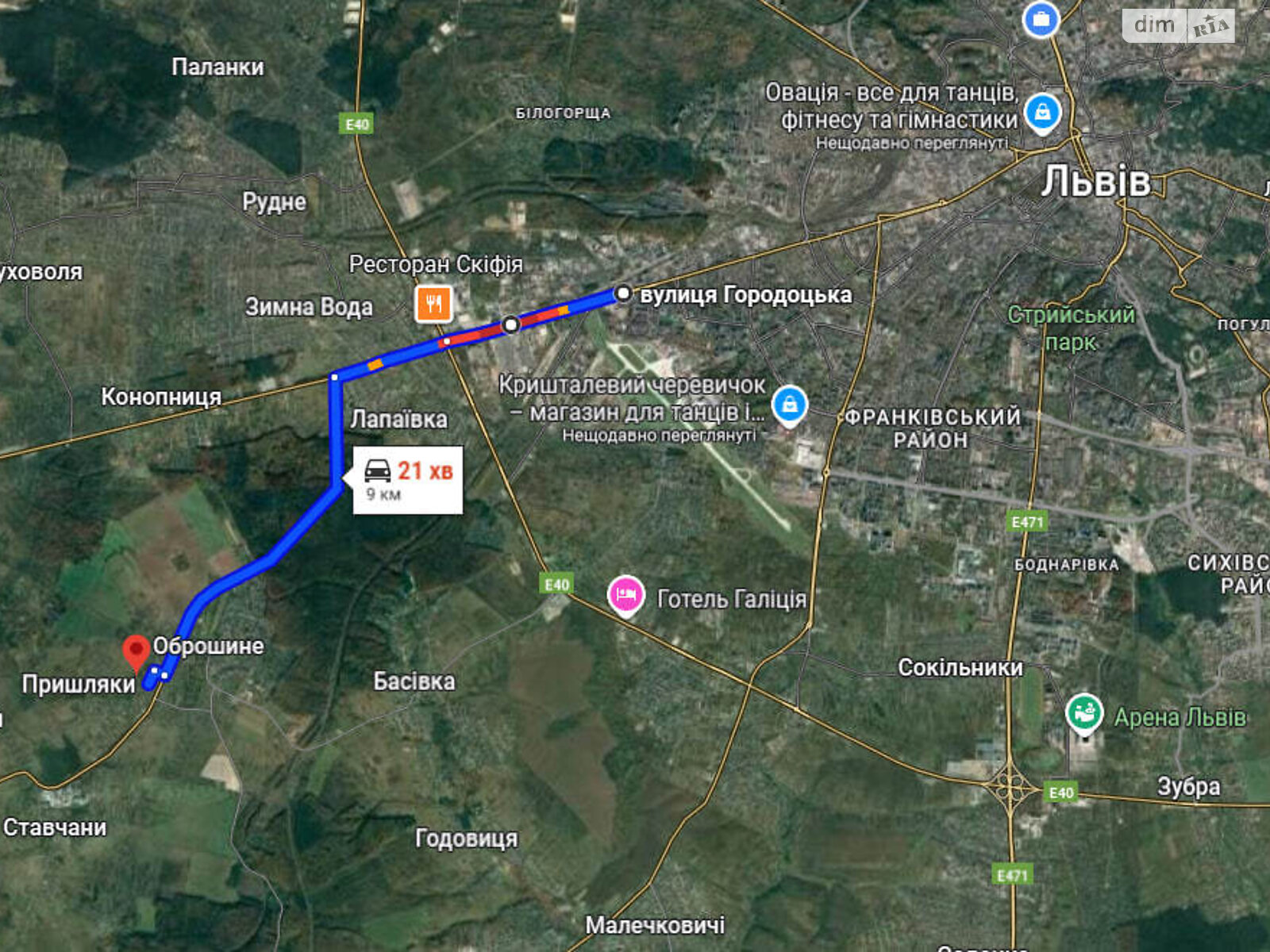 Земельна ділянка під житлову забудову в Оброшине, площа 16.31 сотки фото 1 Земельна ділянка під житлову забудову в Оброшине, площа 16.31 сотки фото 1
