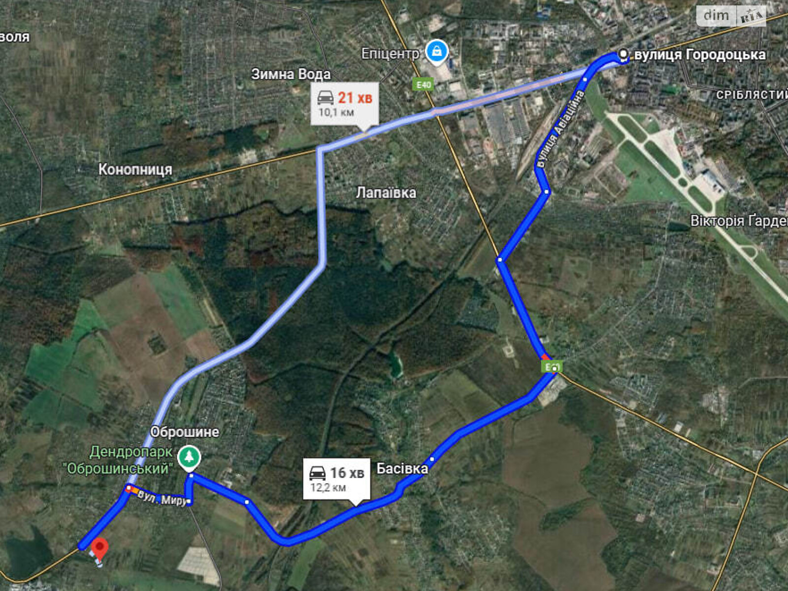 Земельна ділянка під житлову забудову в Оброшине, площа 7 соток фото 1 Земельна ділянка під житлову забудову в Оброшине, площа 7 соток фото 1