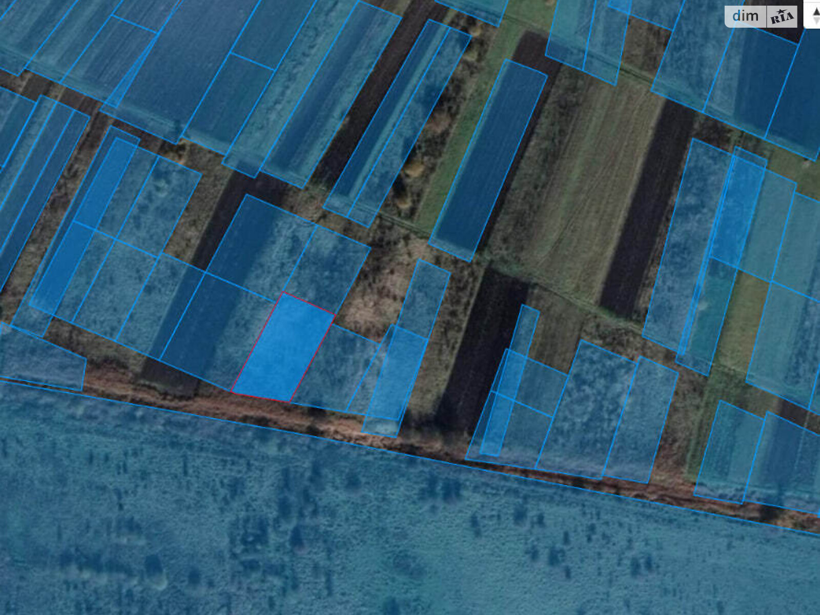 Земельна ділянка під житлову забудову в Оброшине, площа 12 соток фото 1 Земельна ділянка під житлову забудову в Оброшине, площа 12 соток фото 1