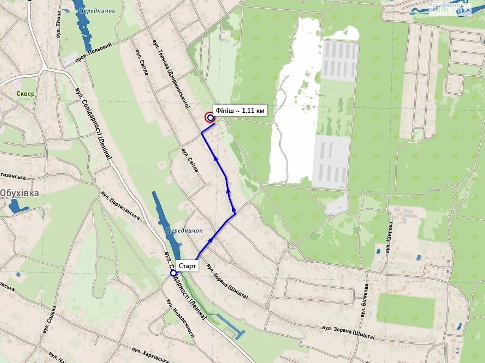 Земельный участок под жилую застройку в Обуховке, площадь 12 соток фото 1 Земельный участок под жилую застройку в Обуховке, площадь 12 соток фото 1