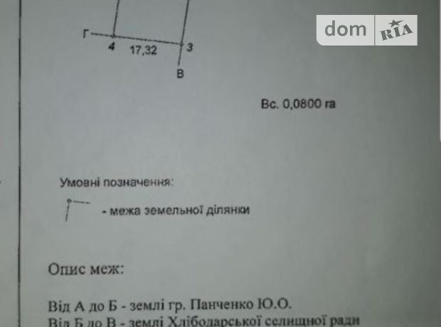 Земля под жилую застройку в селе Станция Усатово, площадь 8 соток фото 1 Земля под жилую застройку в селе Станция Усатово, площадь 8 соток фото 1
