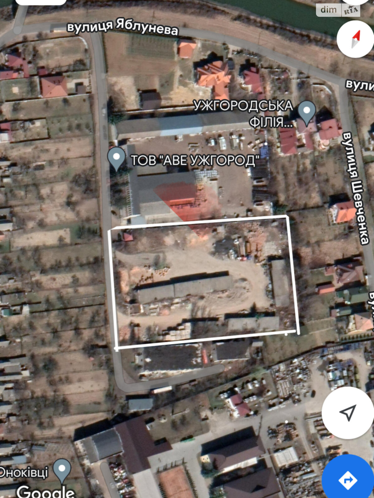 Земельный участок под жилую застройку в Оноковцы, площадь 0.5851 Га фото 1 Земельный участок под жилую застройку в Оноковцы, площадь 0.5851 Га фото 1