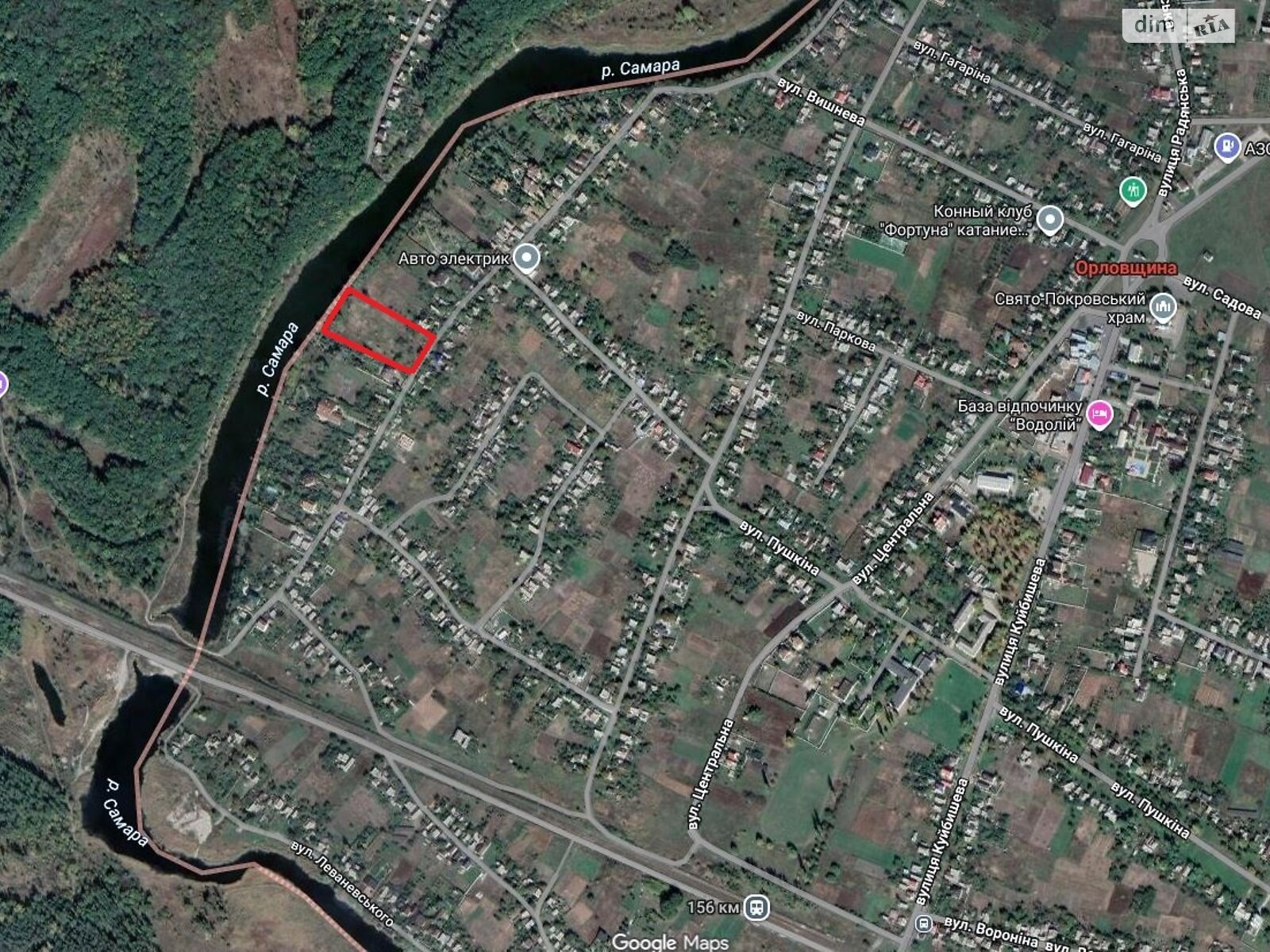 Земельна ділянка під житлову забудову в Орлівщині, площа 88 соток фото 1 Земельна ділянка під житлову забудову в Орлівщині, площа 88 соток фото 1