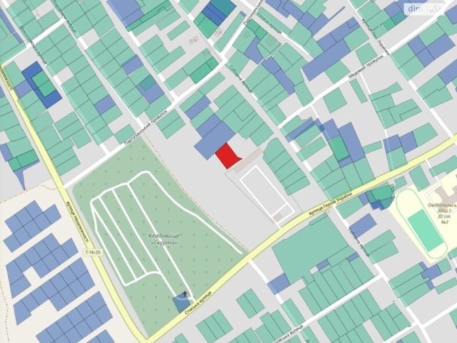 Земля под жилую застройку в Овидиополе, район Овидиополь, площадь 15.02 сотки фото 1