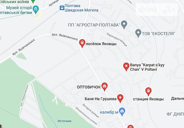 Земля под жилую застройку в Полтаве, район Институт связи, площадь 5 соток фото 1 Земля под жилую застройку в Полтаве, район Институт связи, площадь 5 соток фото 1