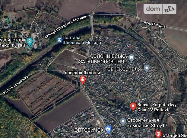 Земля под жилую застройку в Полтаве, район Яковцы, площадь 10 соток фото 1 Земля под жилую застройку в Полтаве, район Яковцы, площадь 10 соток фото 1