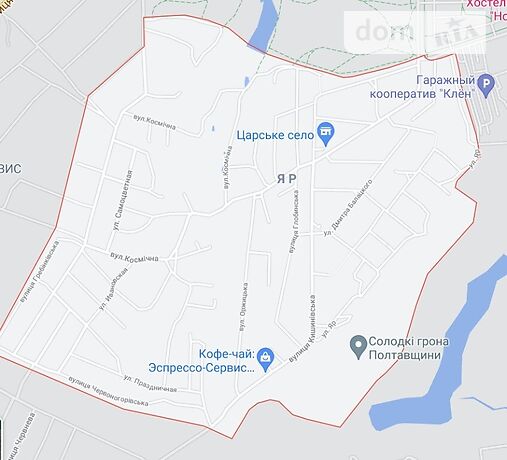 Земля под жилую застройку в Полтаве, район Яр, площадь 12 соток фото 1 Земля под жилую застройку в Полтаве, район Яр, площадь 12 соток фото 1