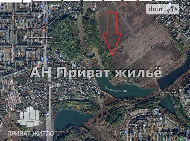 Земля под жилую застройку в Полтаве, район Юровка, площадь 25 соток фото 1 Земля под жилую застройку в Полтаве, район Юровка, площадь 25 соток фото 1