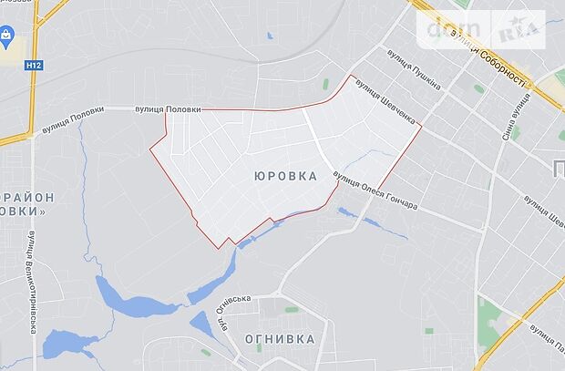 Земля под жилую застройку в Полтаве, район Юровка, площадь 15 соток фото 1 Земля под жилую застройку в Полтаве, район Юровка, площадь 15 соток фото 1