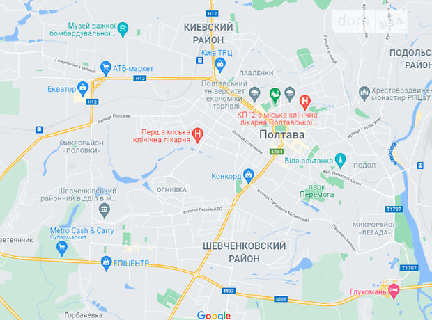 Земля под жилую застройку в Полтаве, район Яр, площадь 15 соток фото 1 Земля под жилую застройку в Полтаве, район Яр, площадь 15 соток фото 1