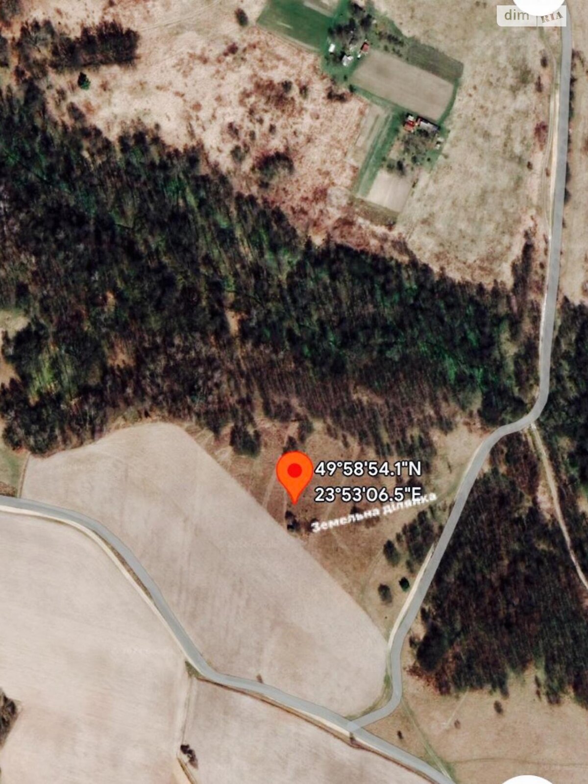 Земельна ділянка під житлову забудову в Полянах, площа 25 соток фото 1 Земельна ділянка під житлову забудову в Полянах, площа 25 соток фото 1