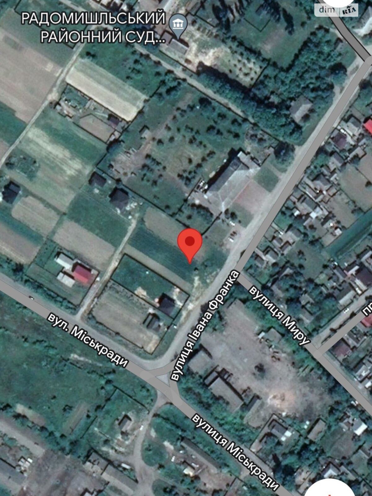 Земля под жилую застройку в Радомышле, район Радомышль, площадь 10 соток фото 1