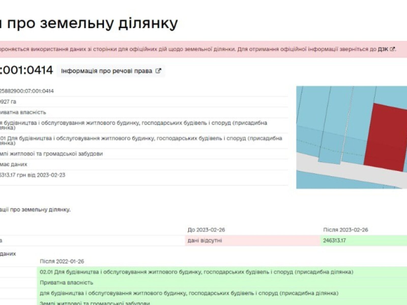 Земельна ділянка під житлову забудову в Рудному, площа 15.6 сотки фото 1