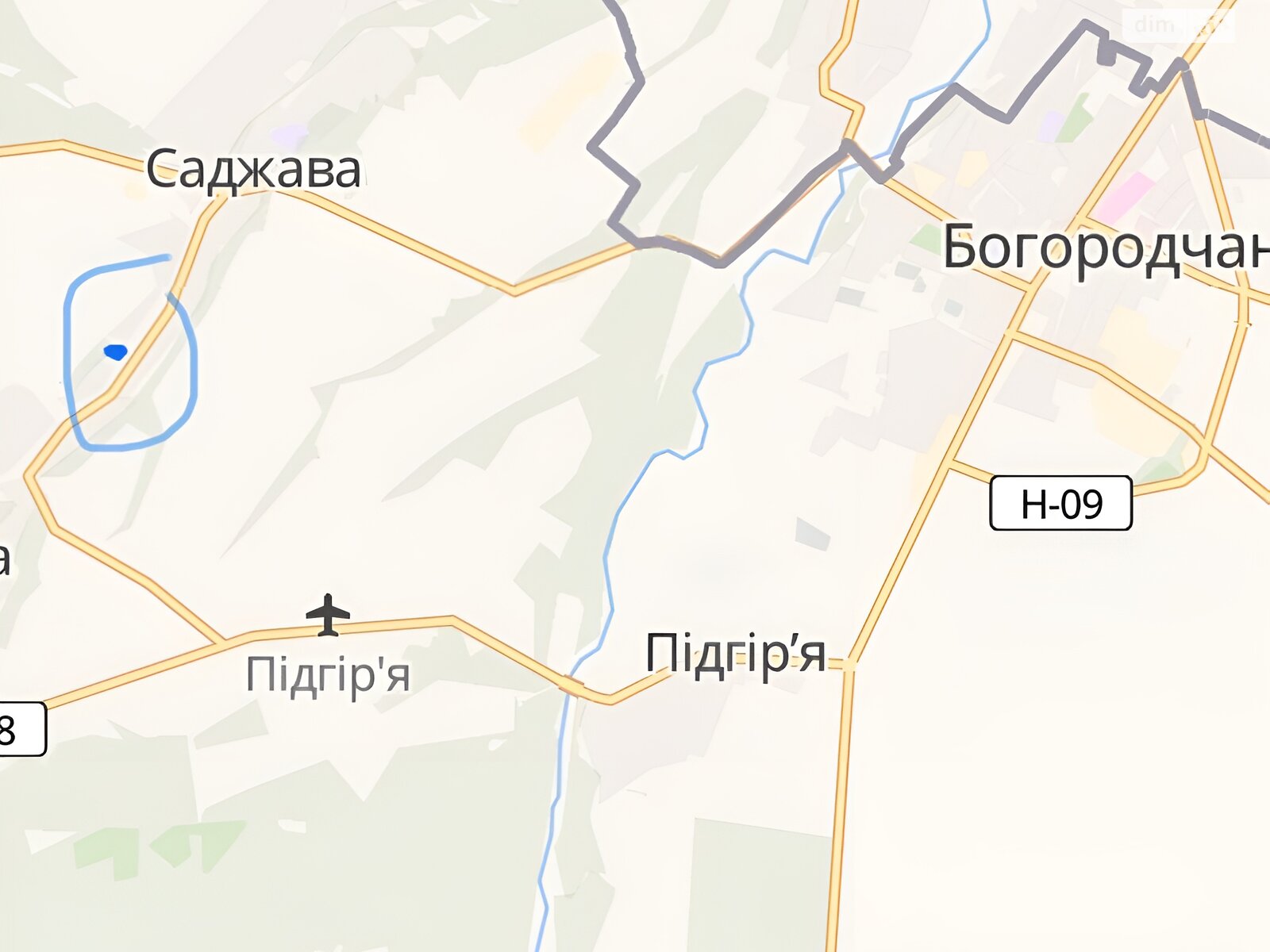 Земельна ділянка під житлову забудову в Саджаві, площа 20 соток фото 1 Земельна ділянка під житлову забудову в Саджаві, площа 20 соток фото 1