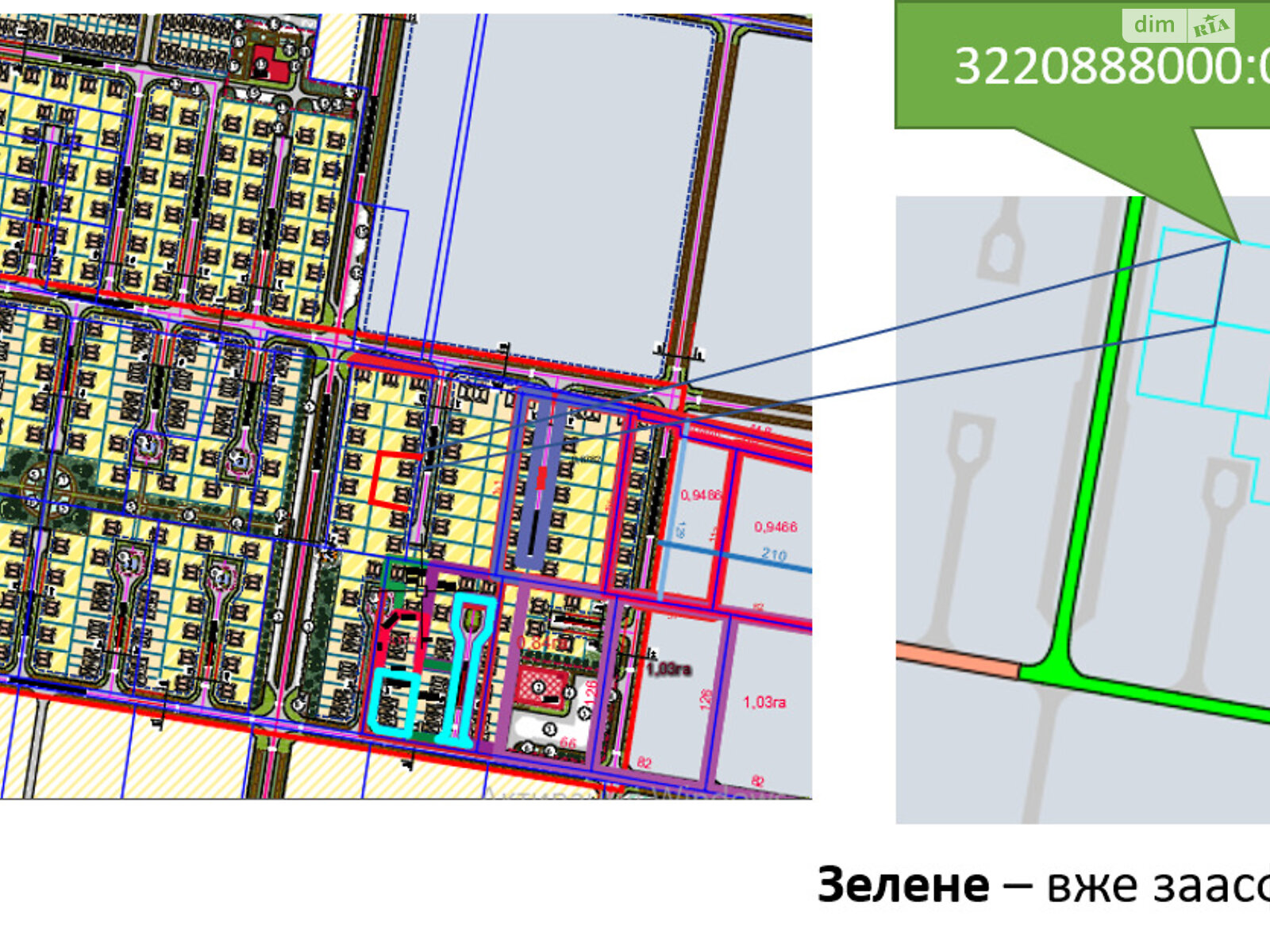 Земельна ділянка під житлову забудову в Щасливе, площа 10.52 сотки фото 1 Земельна ділянка під житлову забудову в Щасливе, площа 10.52 сотки фото 1