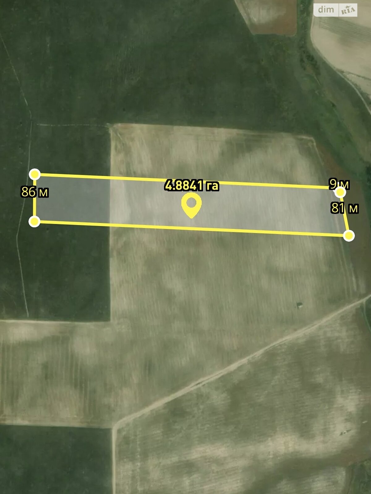 Земельный участок под жилую застройку в Севериновке, площадь 4.8841 Га фото 1 Земельный участок под жилую застройку в Севериновке, площадь 4.8841 Га фото 1