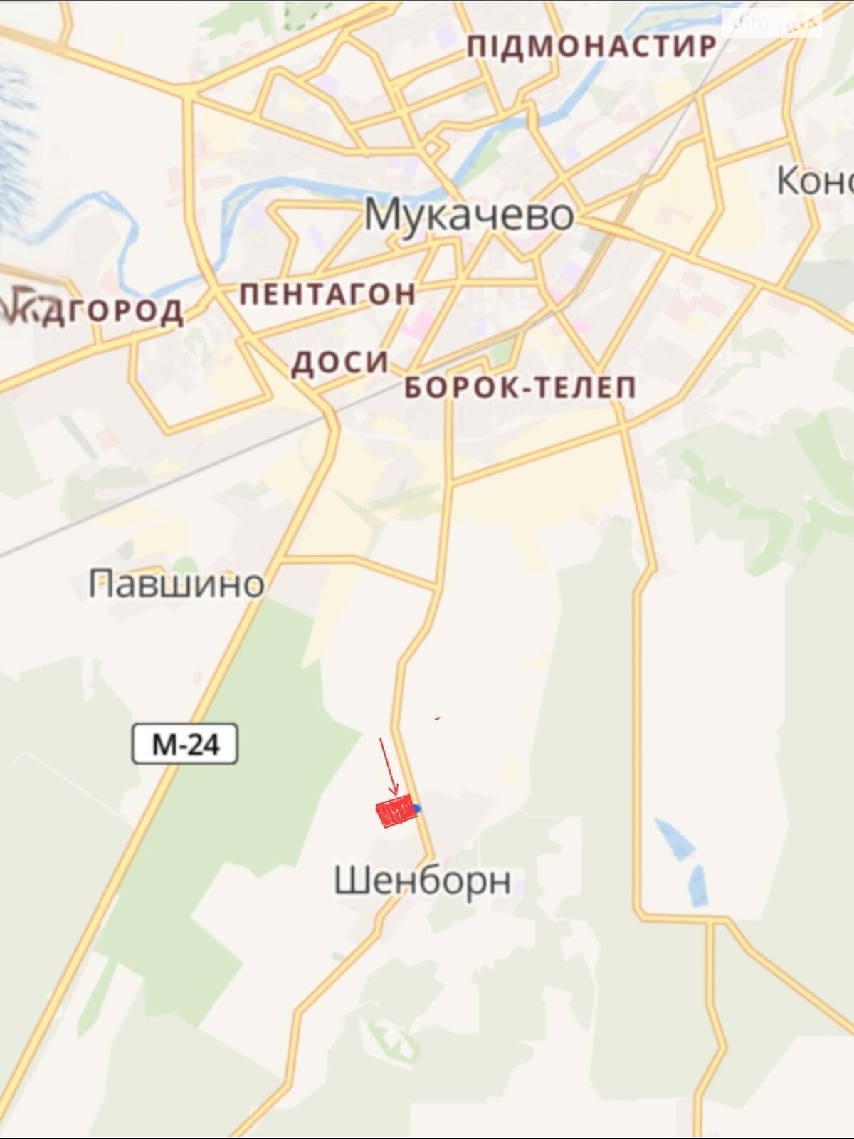 Земельный участок под жилую застройку в Шенборне, площадь 0.5227 Га фото 1 Земельный участок под жилую застройку в Шенборне, площадь 0.5227 Га фото 1