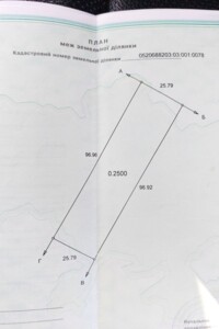 Земельный участок под жилую застройку в Широкой Гребле, площадь 26 соток фото 2