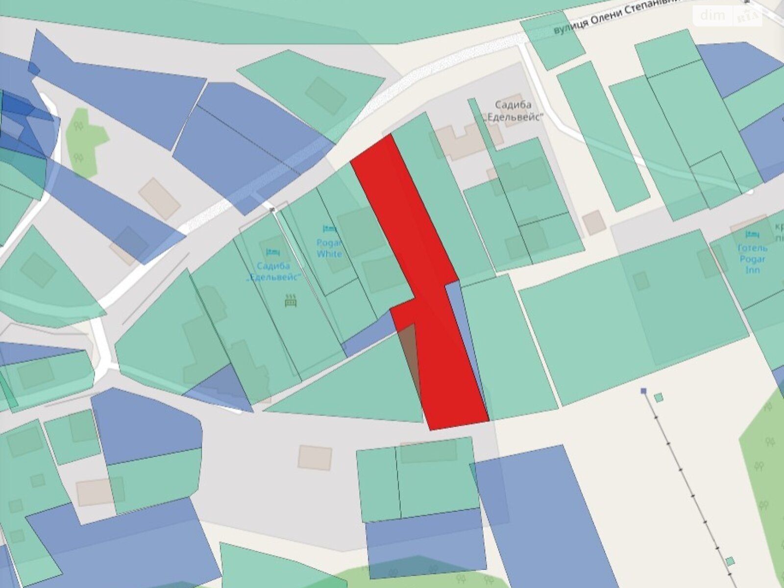 Земельный участок под жилую застройку в Славском, площадь 27.6 сотки фото 1