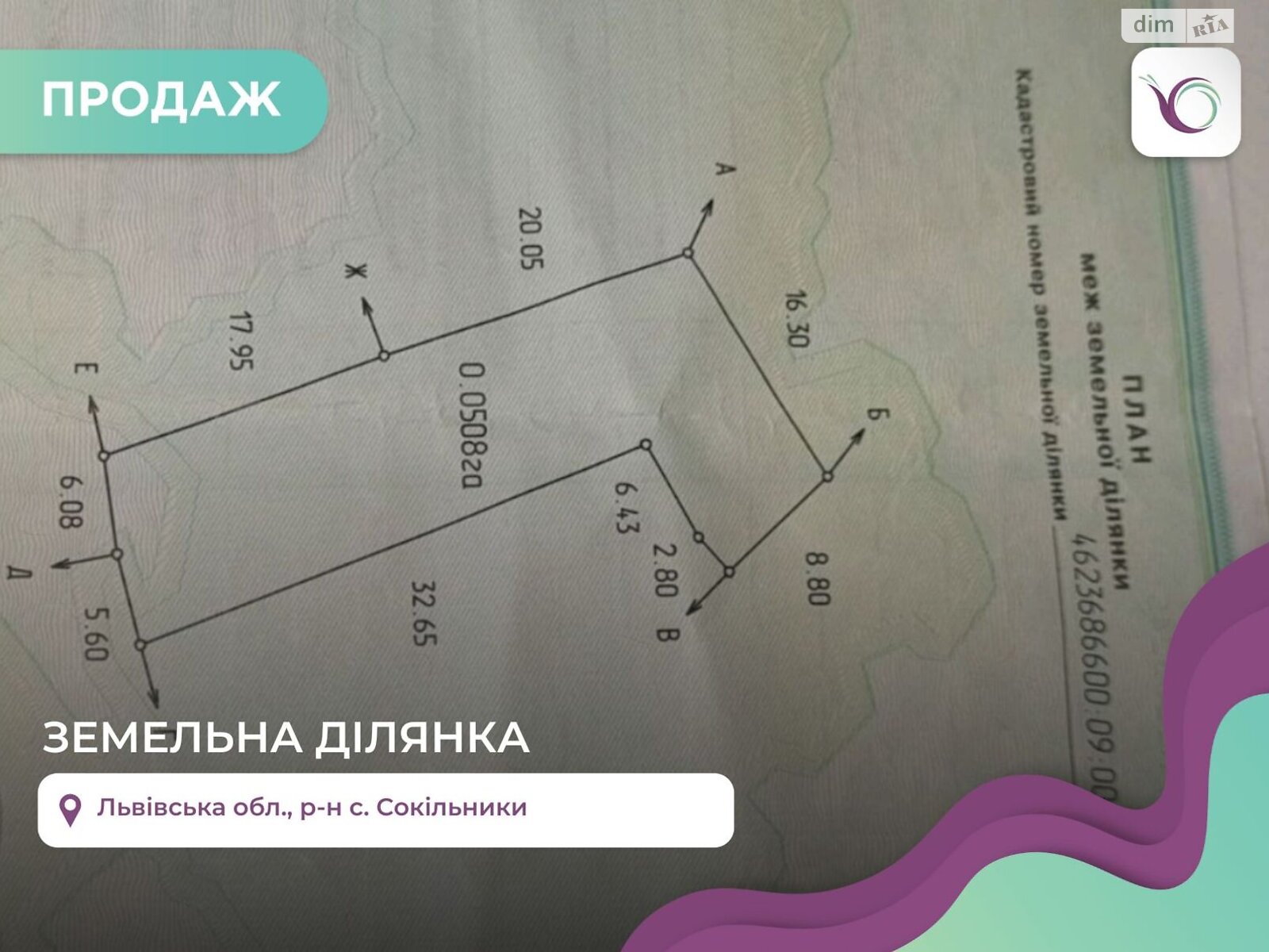 Земельна ділянка під житлову забудову в Сокільниках, площа 5 соток фото 1