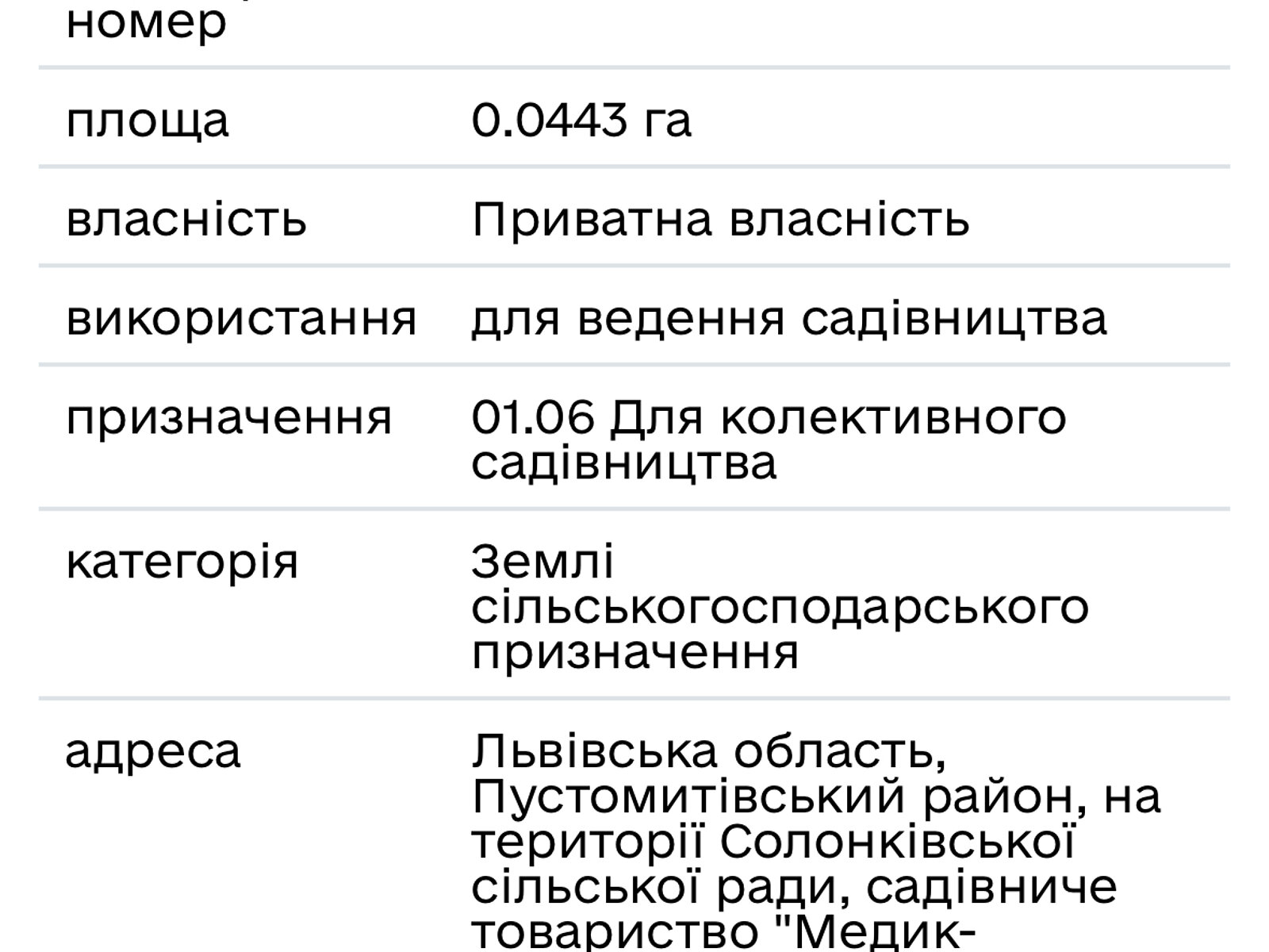 Земельный участок под жилую застройку в Солонке, площадь 4.43 сотки фото 1 Земельный участок под жилую застройку в Солонке, площадь 4.43 сотки фото 1