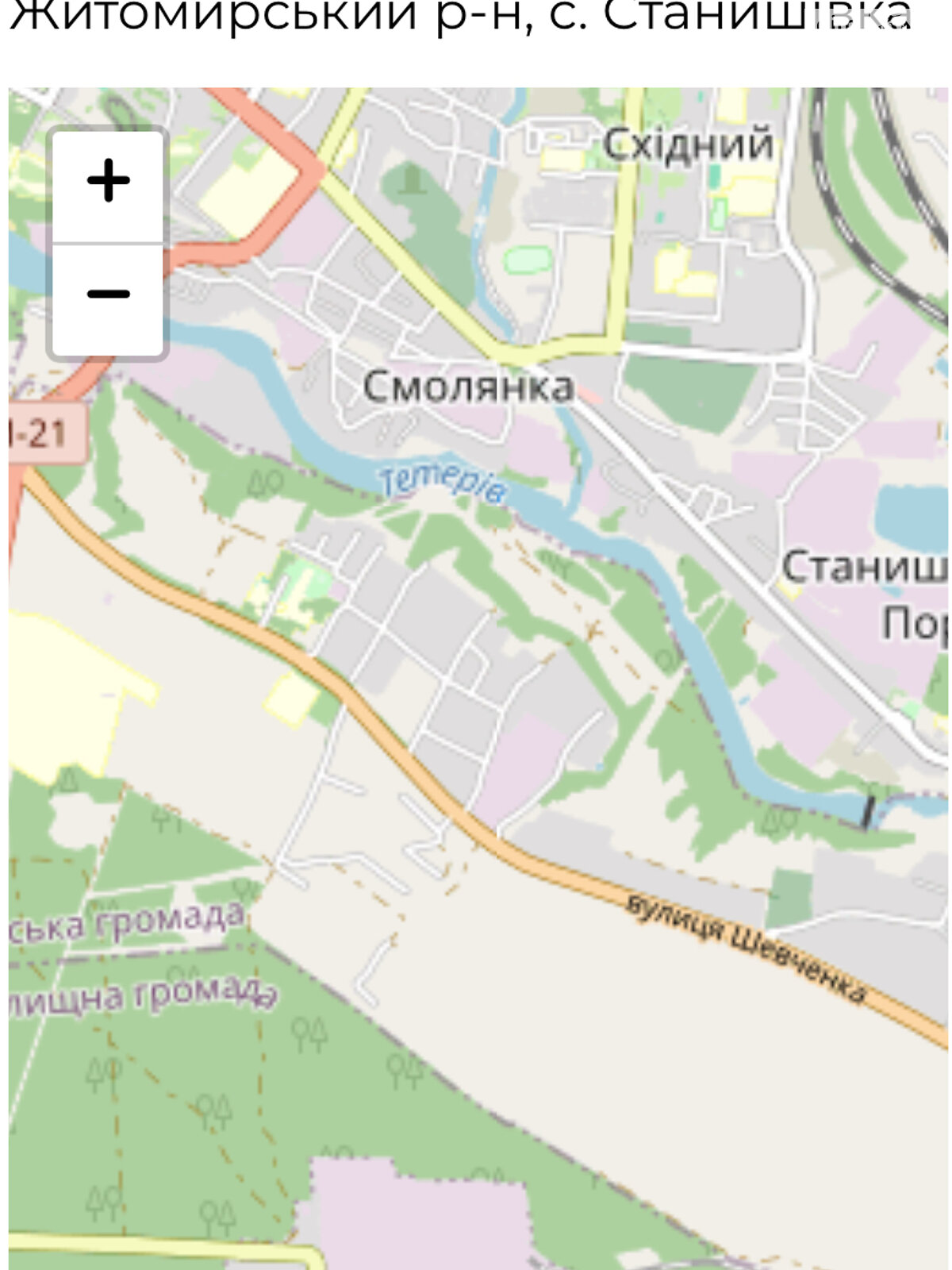 Земельна ділянка під житлову забудову в Станишівці, площа 9.2 сотки фото 1 Земельна ділянка під житлову забудову в Станишівці, площа 9.2 сотки фото 1