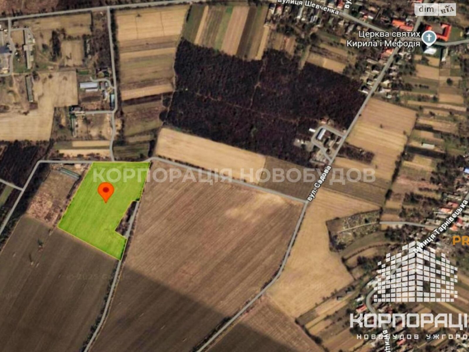 Земельный участок под жилую застройку в Сторожнице, площадь 412 соток фото 1