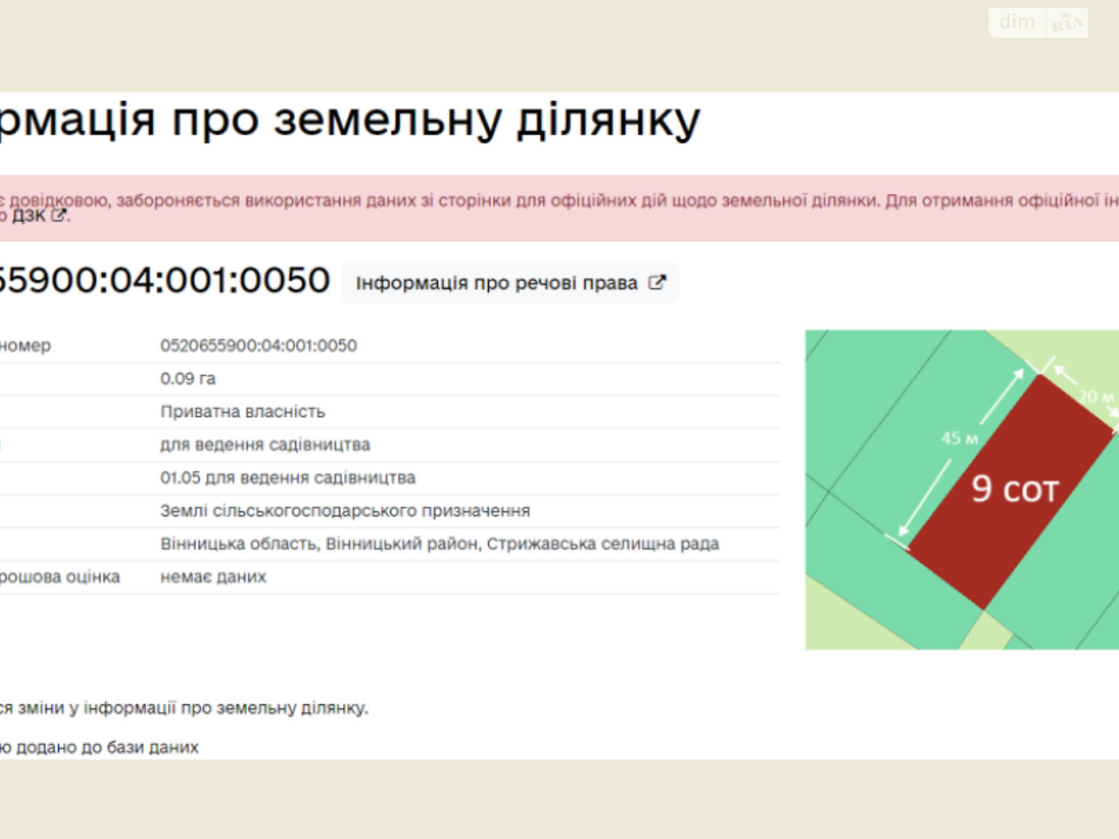 Земельна ділянка під житлову забудову в Стрижавці, площа 9 соток фото 1 Земельна ділянка під житлову забудову в Стрижавці, площа 9 соток фото 1
