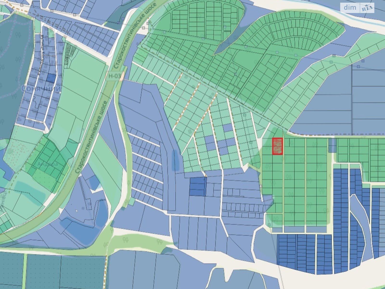 Земельный участок под жилую застройку в Стуфчинцах, площадь 25 соток фото 1