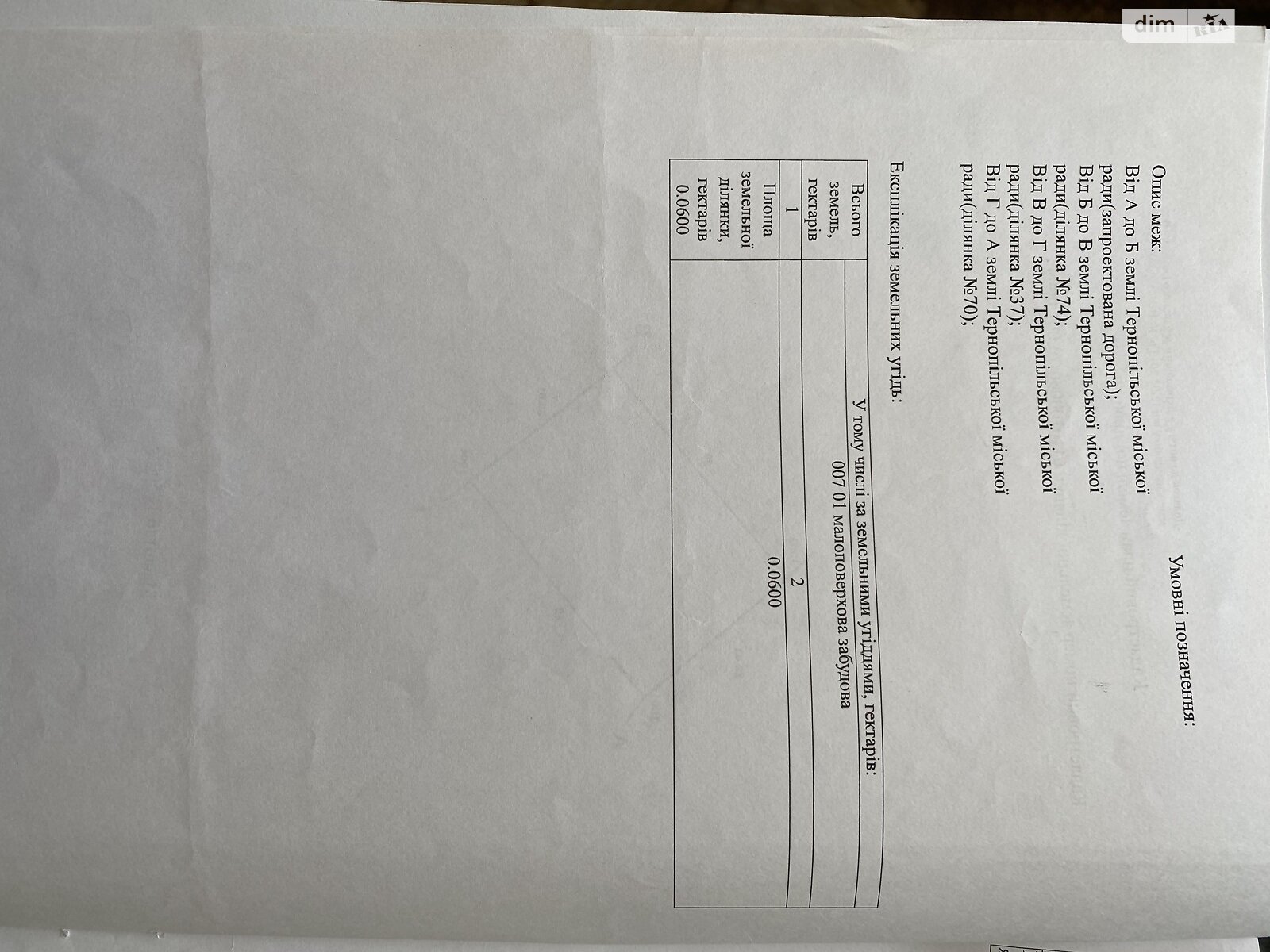 Земля під житлову забудову в Тернополі, район Авторинок, площа 0.06 Га фото 1 Земля під житлову забудову в Тернополі, район Авторинок, площа 0.06 Га фото 1