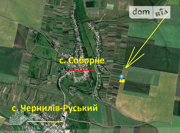 Земля под жилую застройку в селе Чернелев-Русский, площадь 8 соток фото 1 Земля под жилую застройку в селе Чернелев-Русский, площадь 8 соток фото 1