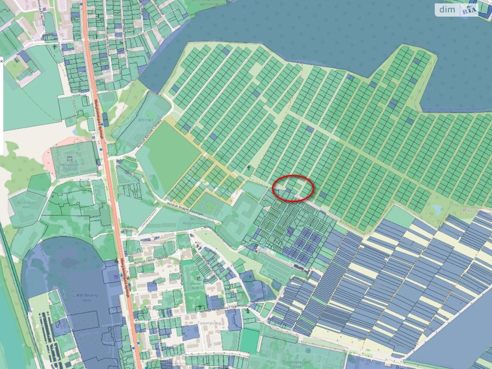 Земля під житлову забудову в Тернополі, район Цукровий завод, площа 6 соток фото 1