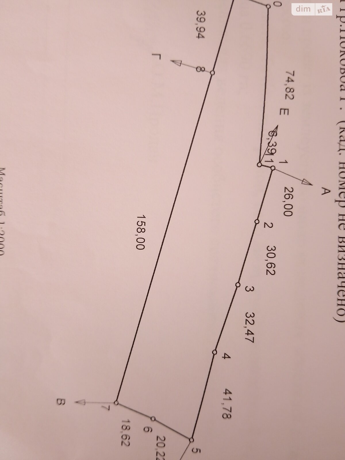 Земля під житлову забудову в Тячеві, район Тячів, площа 0.6689 Га фото 1