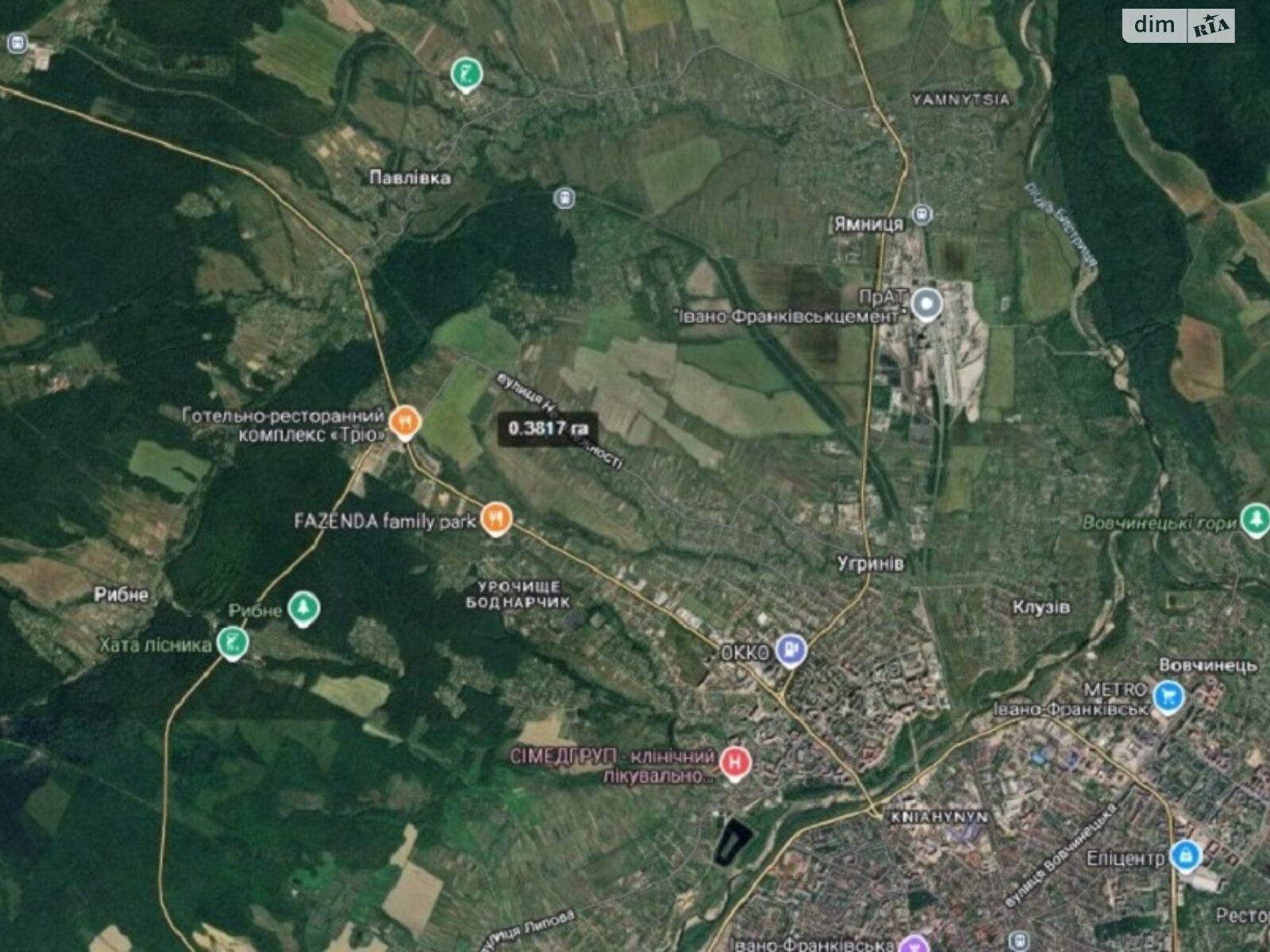 Земельный участок под жилую застройку в Угринове, площадь 38 соток фото 1 Земельный участок под жилую застройку в Угринове, площадь 38 соток фото 1