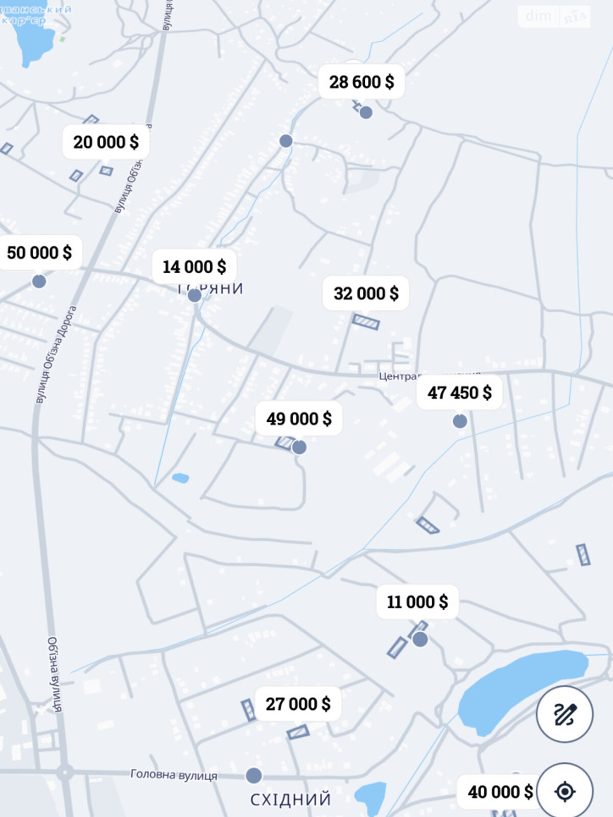 Земля под жилую застройку в Ужгороде, район Горяны, площадь 9.8 сотки фото 1 Земля под жилую застройку в Ужгороде, район Горяны, площадь 9.8 сотки фото 1