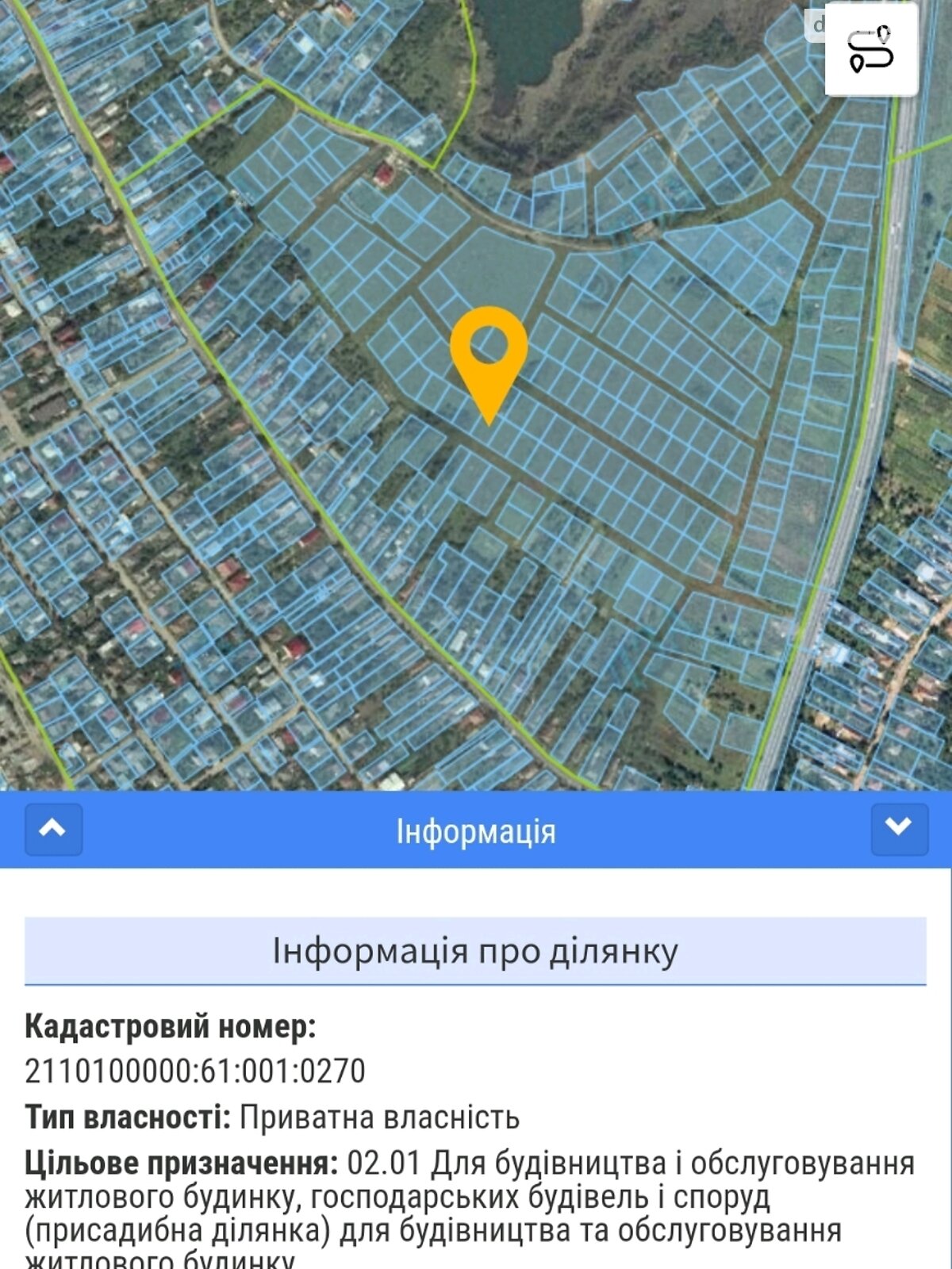 Земля под жилую застройку в Ужгороде, район Горяны, площадь 6 соток фото 1
