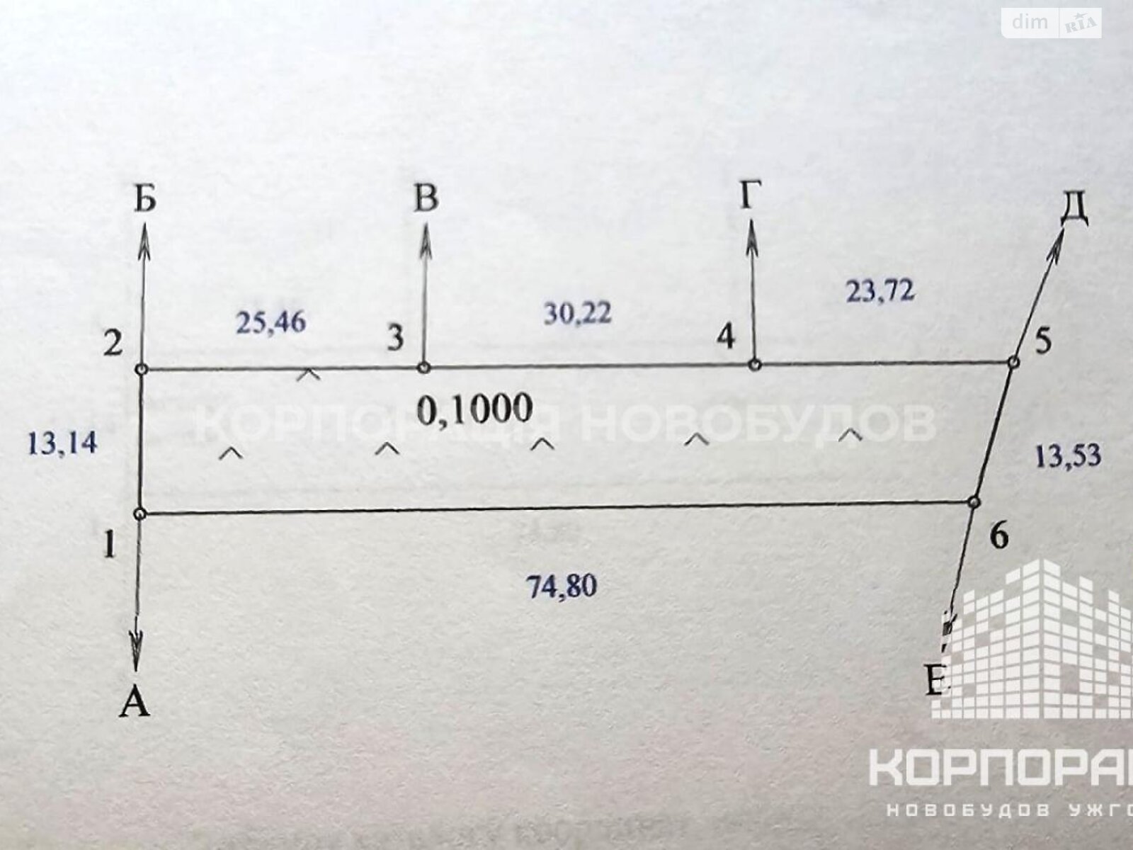Земельна ділянка під житлову забудову в Ужгороді, площа 19 соток фото 1 Земельна ділянка під житлову забудову в Ужгороді, площа 19 соток фото 1