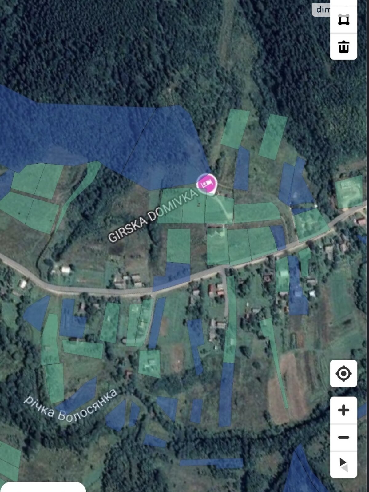 Земельный участок под жилую застройку в Великой Волосянке, площадь 25 соток фото 1 Земельный участок под жилую застройку в Великой Волосянке, площадь 25 соток фото 1