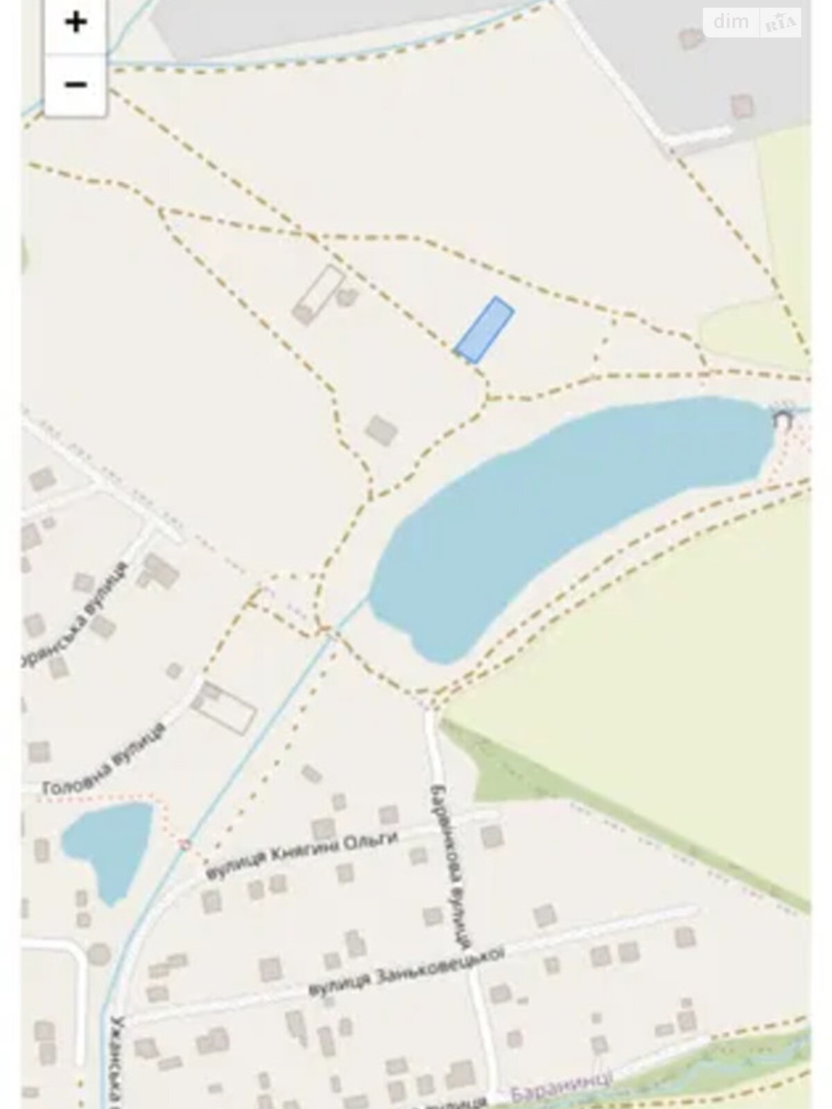 Земля под жилую застройку в Великих Лазах, площадь 0.0902 Га фото 1 Земля под жилую застройку в Великих Лазах, площадь 0.0902 Га фото 1