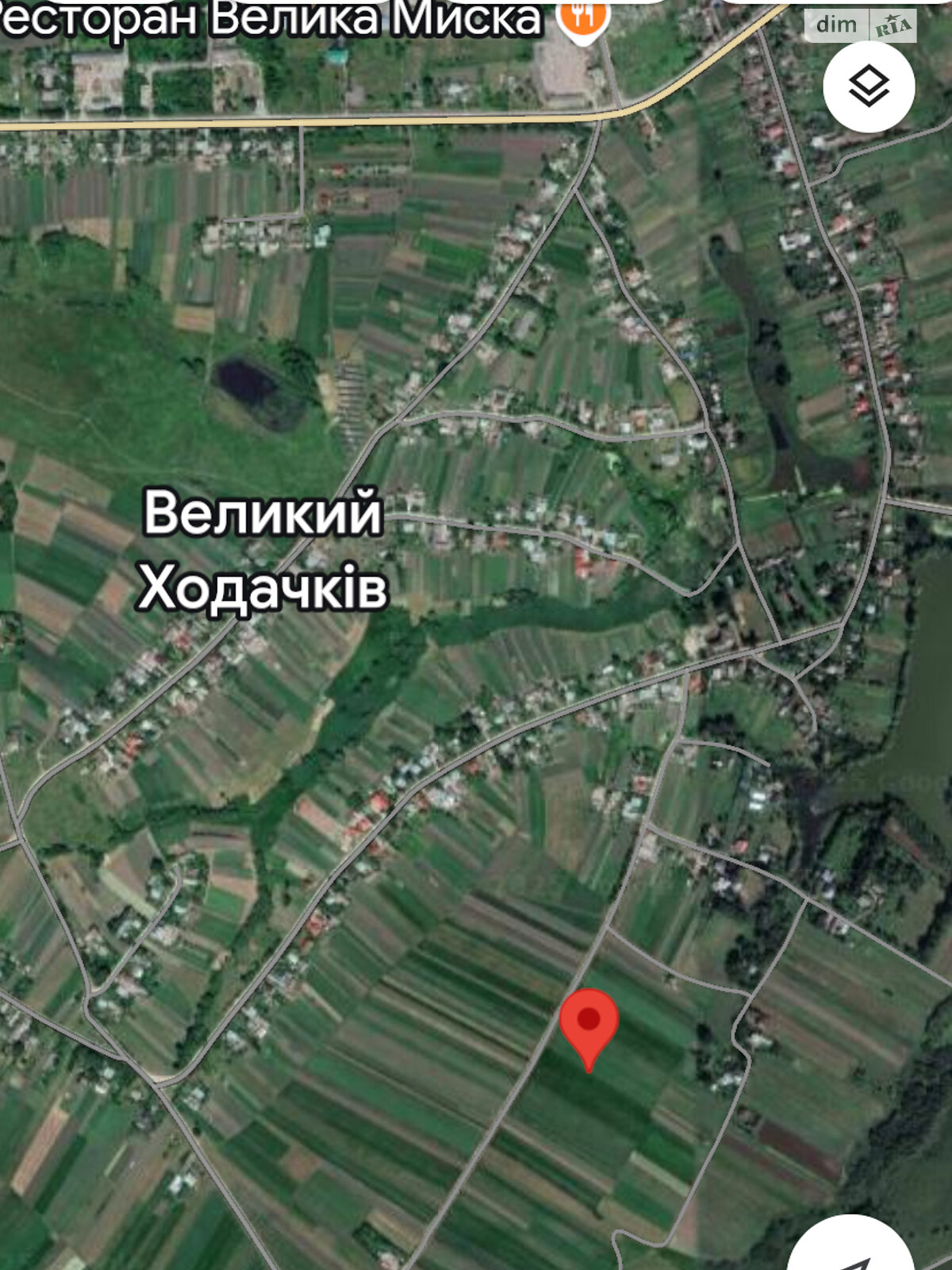 Земельна ділянка під житлову забудову в Великому Ходачкове, площа 32.8 сотки фото 1 Земельна ділянка під житлову забудову в Великому Ходачкове, площа 32.8 сотки фото 1
