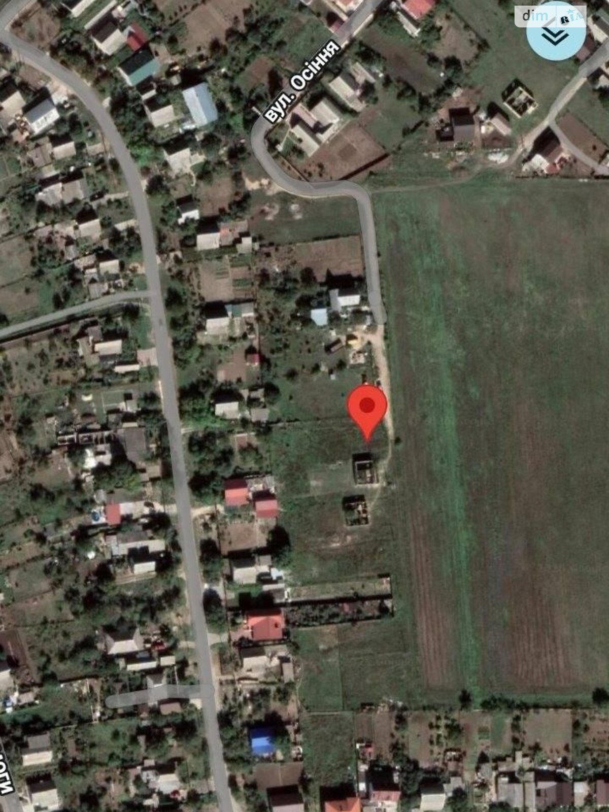 Земельный участок под жилую застройку в Великодолинском, площадь 12 соток фото 1 Земельный участок под жилую застройку в Великодолинском, площадь 12 соток фото 1