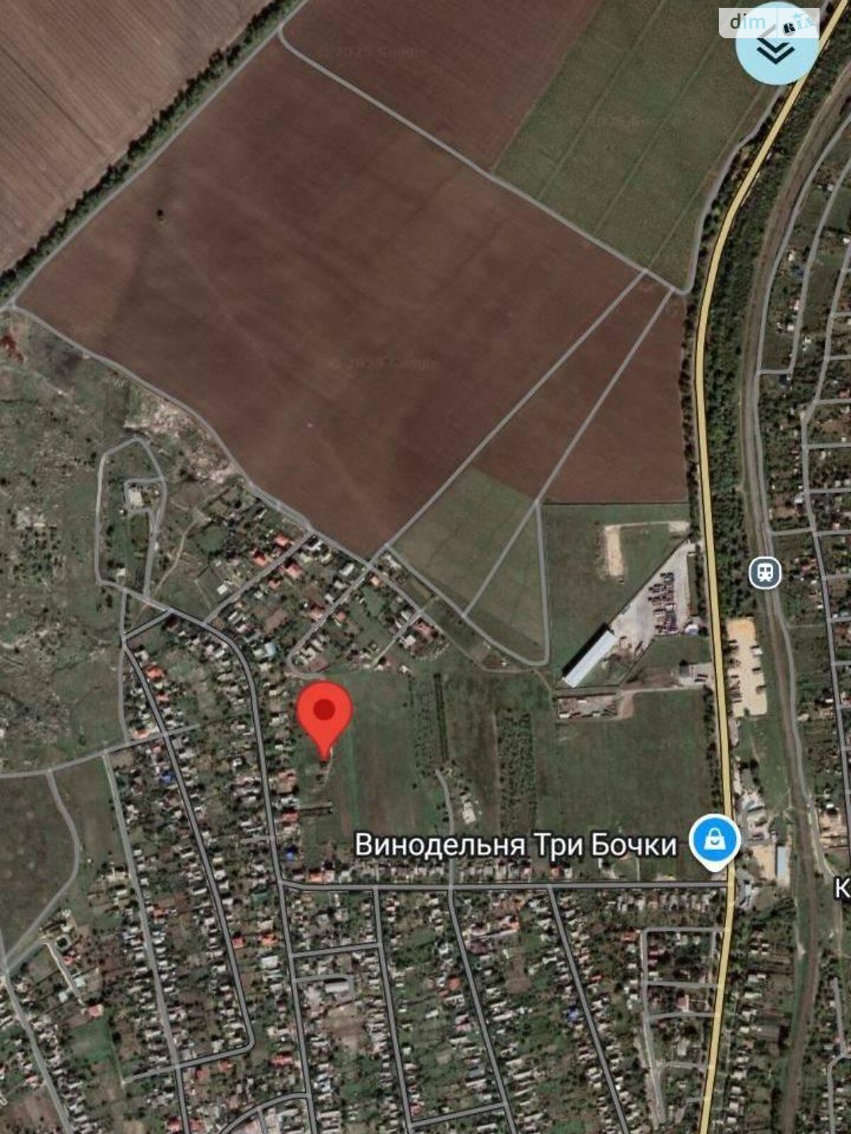 Земельный участок под жилую застройку в Великодолинском, площадь 12 соток фото 1 Земельный участок под жилую застройку в Великодолинском, площадь 12 соток фото 1