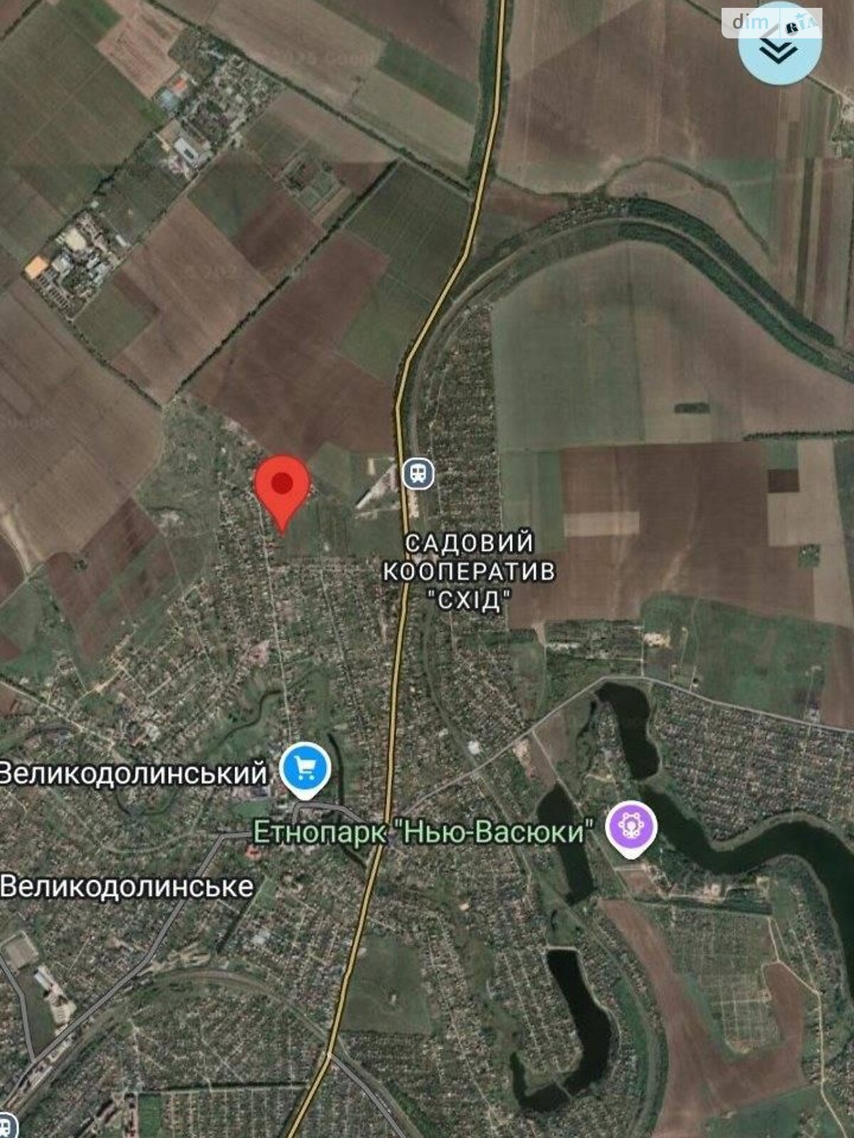 Земельный участок под жилую застройку в Великодолинском, площадь 12 соток фото 1 Земельный участок под жилую застройку в Великодолинском, площадь 12 соток фото 1