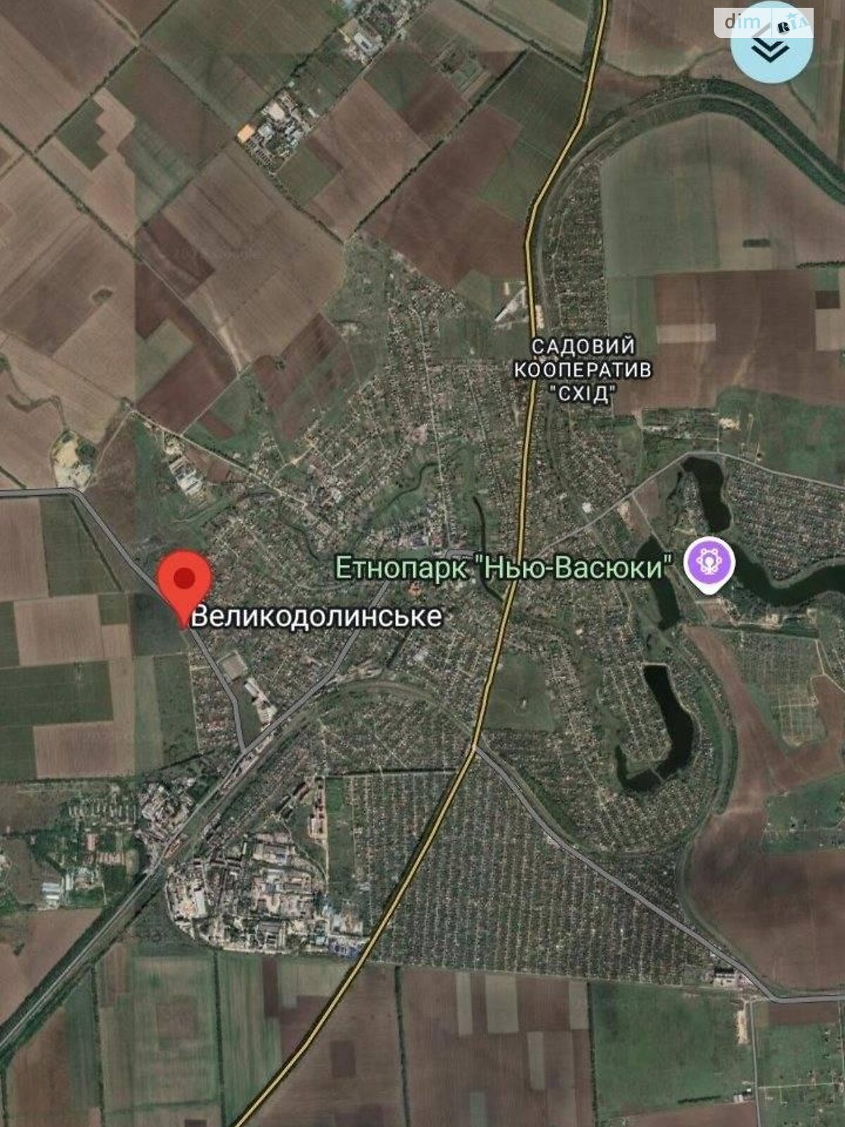 Земельный участок под жилую застройку в Великодолинском, площадь 7 соток фото 1