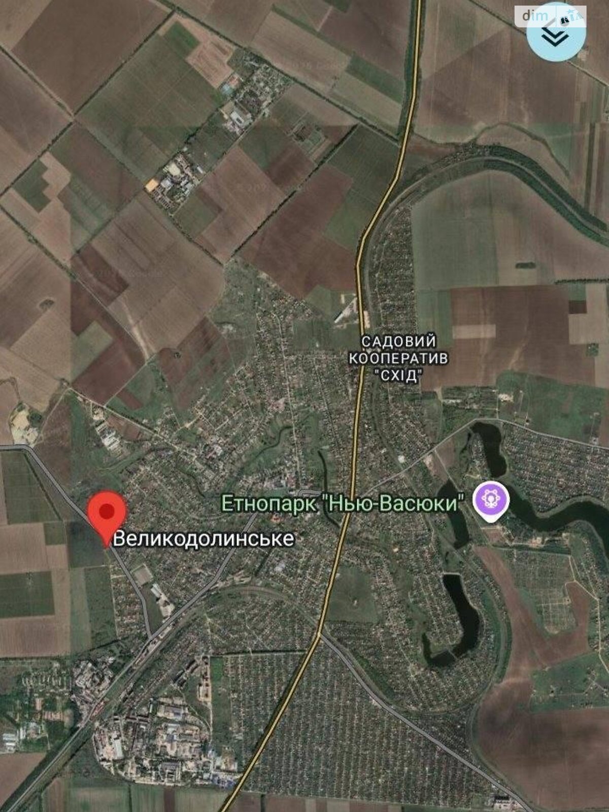 Земельна ділянка під житлову забудову в Великодолинському, площа 7 соток фото 1