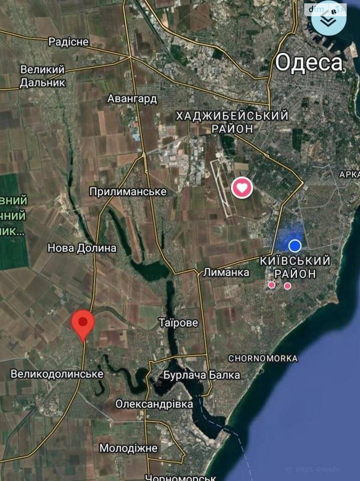 Земельный участок под жилую застройку в Великодолинском, площадь 6.35 сотки фото 1