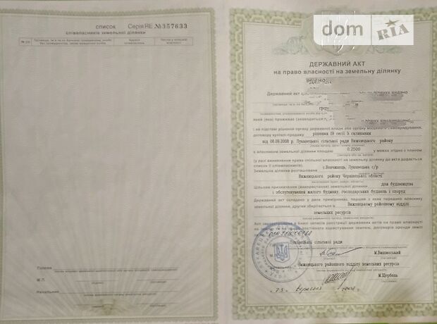 Земля под жилую застройку в селе Волчинец, площадь 25 соток фото 1 Земля под жилую застройку в селе Волчинец, площадь 25 соток фото 1